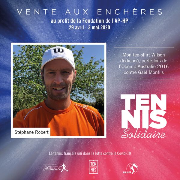 Tennis Solidaires vente aux enchères 2