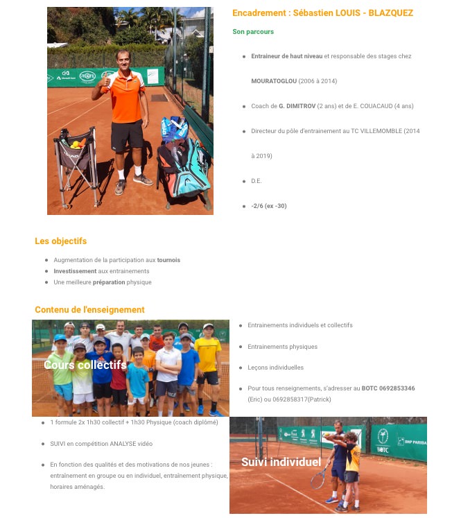 Présentation pôle compétition BOTC
